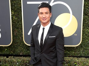 Mario Lopez attends The 75th Annual Golden Globe Awards at The Beverly Hilton Hotel on January 7, 2018 in Beverly Hills.