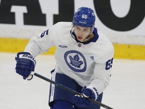 Ilya Mikheyev is the lone Maple Leafs forward who has played in each of the team's 10 games and failed to score at least one goal.