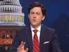 Alex Moffat as Tucker Carlson in a sketch from Saturdays SNL.