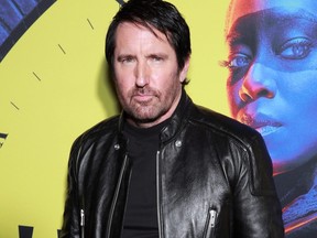 Trent Reznor attends the premiere of HBO's "Watchmen" at The Cinerama Dome on October 14, 2019 in Los Angeles, Calif.
