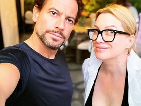 Ioan Gruffudd and Alice Evans.