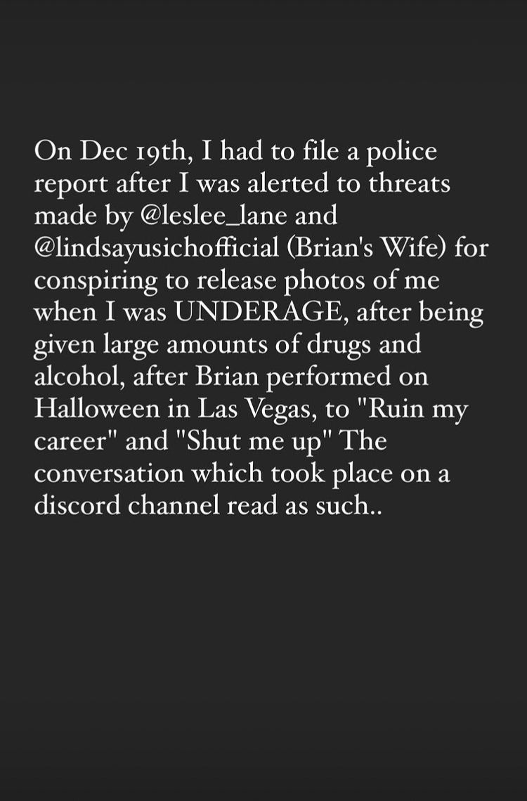 Evan Rachel Wood exposes Marilyn Manson's wife over alleged photo leak