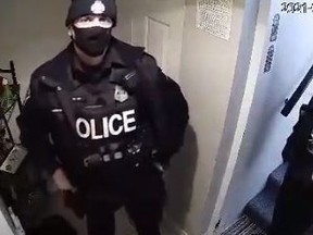 Hamilton Police are having its professional standards branch review video footage between an officer and citizen that took place Thursday, Feb. 11, 2021.