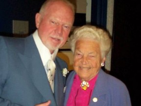 Don Cherry is pictured with former Mississauga mayor Hazel McCallion in this 2005 photo.
