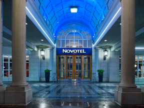 The Novatel Toronto Centre, on The Esplanade, is the latest hotel to be leased by the City of Toronto to house homeless during the COVID-19 pandemic.