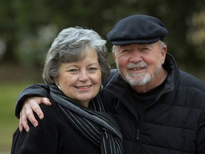 Betty Conner (left) and Peter Nickless.
