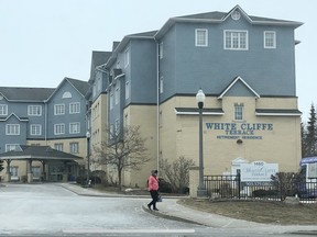 An investigation is under way after reports surfaced that residents of White Cliffe Terrace Retirement Residence, in Courtice, had their door handles removed to prevent them from leaving their suites.