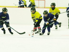 If a group of kids hoping to be the next generation of Leafs tried this at their local rink, they’d be shut down and possibly fined.