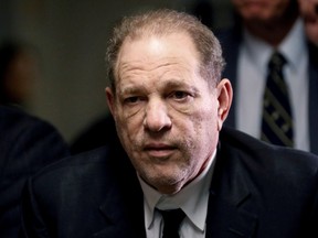 Film producer Harvey Weinstein departs Criminal Court is pictured on the first day of a sexual assault trial in the Manhattan borough of New York City, New York, U.S., January 6, 2020.