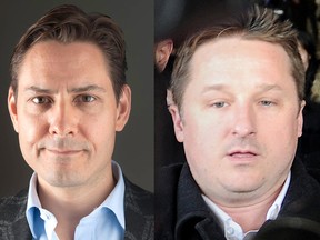 Michael Kovrig, left, and Michael Spavor.