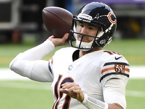 Mitchell Trubisky signed on with the Bills on Thursday. He will back up starting QB Josh Allen.