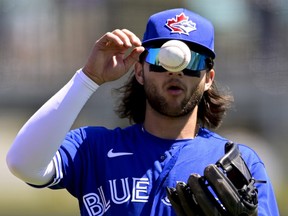 Blue Jays shortstop Beau Bichette.