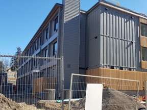 Toronto modular housing project at 150 Harrison St.