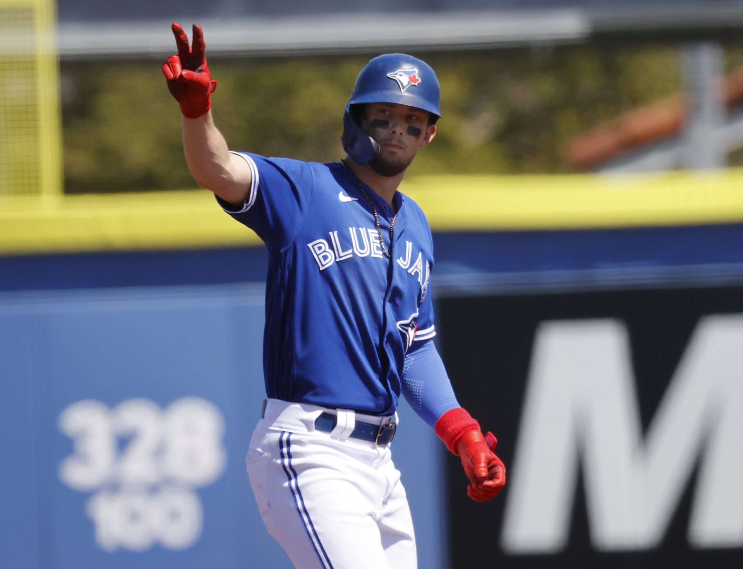 Cavan Biggio may finally be playing his way out of a job on the Blue Jays