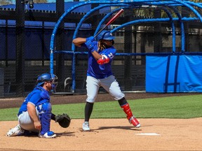 Toronto Blue Jays infielder Vlad Guerrero says he the best he has since 2018.