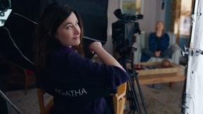 Kathryn Hahn plays the witch Agatha Harkness on WandaVision.