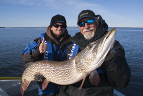 Peter Bowman, left, and Angelo Viola, hosts of Fish’n Canada