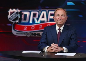 Garry Bettman has changed the NHL draft rules, but Michael Traikos says they won’t discourage tanking. GETTY IMAGES