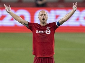 Toronto FC captain Michael Bradley led his team to a 3-0 win over Fort Lauderdale CF Saturday. USA TODAY SPORTS