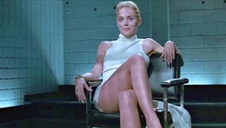 Sharon Stone in BASIC INSTINCT - Interrogation Clip 