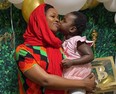 Bernice Nantanda Wamala is seen here with her mom Maurine Mirembe. The three-year-old girl became ill on Sunday, March 7, 2021 after a sleepover at her best friendÕs Scarborough apartment and died a few hours later in hospital. Her three-year-old friend also got sick but survived.