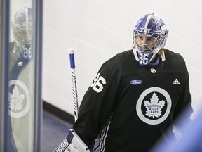 Jack Campbell will start for the Leafs against Winnipeg.