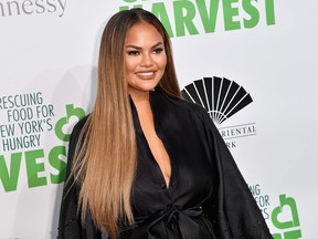Chrissy Teigen attends City Harvest: The 2019 Gala on April 30, 2019 at Cipriani 42nd Street in New York.