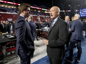 Could Leafs GM Kyle Dubas and Blue Jackets counterpart  Jarmo Kekalainen be chatting again soon? GETTY IMAGES