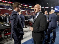 Could Leafs GM Kyle Dubas and Blue Jackets counterpart Jarmo Kekalainen be chatting again soon? GETTY IMAGES