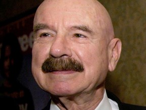 Radio show host G. Gordon Liddy arrives for the annual White House Correspondents' Association dinner in Washington, April 21, 2007.