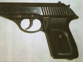 A black handgun was used in a recent car-jacking.