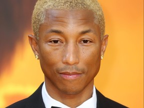Pharrell Williams attends "The Lion King" European Premiere at Leicester Square on July 14, 2019 in London.