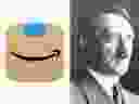 Amazon.com was forced to change its app icon after it resembled Adolf Hitler.