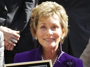Television reality courtroom star Judge Judy Sheindlin receives the 2304 star on the Hollywood Walk of Fame, on Feb. 14, 2006 in Hollywood, Calif.