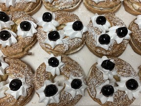 A zeppole is pictured in this file photo