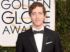 Actor Thomas Middleditch attends the 72nd Annual Golden Globe Awards at The Beverly Hilton Hotel on Jan. 11, 2015 in Beverly Hills, Calif.