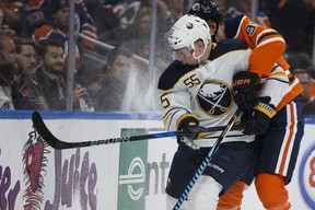 Sabres defenceman Rasumus Ristolainen is on to his seventh coach in Buffalo. POSTMEDIA NETWORK