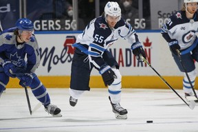 Winnipeg centre Mark Scheifele is quietly putting up another excellent year for the Jets. GETTY IMAGES