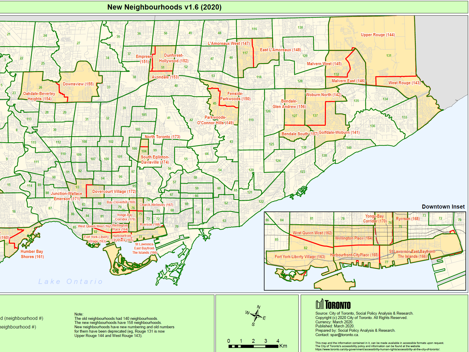 Toronto updating its number of neighbourhoods to 158 | Toronto Sun