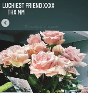 Meghan Markle and Jessica Mulroney’s friendship is apparently coming up roses. JESSICA MULRONEY INSTAGRAM STORIES SCREEN GRAMB