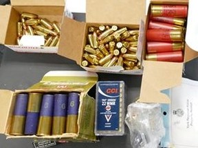 Ammunition seized during Project Rise