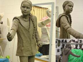 The statue of climate activist Greta Thunberg is nice but some UK residents think it is a waste of cash.