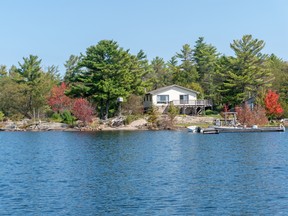 This island property in Port Severn is located on two acres on Georgian Bay Shore and is listed at $625,000. ROYAL LEPAGE IN TOUCH REALTY, BROKERAGE