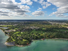 he Township of Brock is located on the east shore of Lake Simcoe 
about 1.5 hours northeast of Toronto. Its urban areas include Beaverton,
Cannington and Sunderland. IMAGE COURTESY OF THE TOWNSHIP OF BROCK
