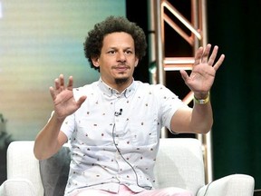 Eric Andre of 'Disenchantment' speaks onstage during Netflix TCA 2018 at The Beverly Hilton Hotel on July 29, 2018 in Beverly Hills, California.
