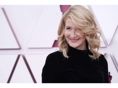 LOS ANGELES, CALIFORNIA – APRIL 25: Laura Dern attends the 93rd Annual Academy Awards at Union Station on April 25, 2021 in Los Angeles, California.