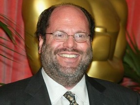 Producer Scott Rudin arrives at the Oscar Nominee's Luncheon at the Beverly Hilton Hotel on March 10, 2003 in Beverly Hills, California.