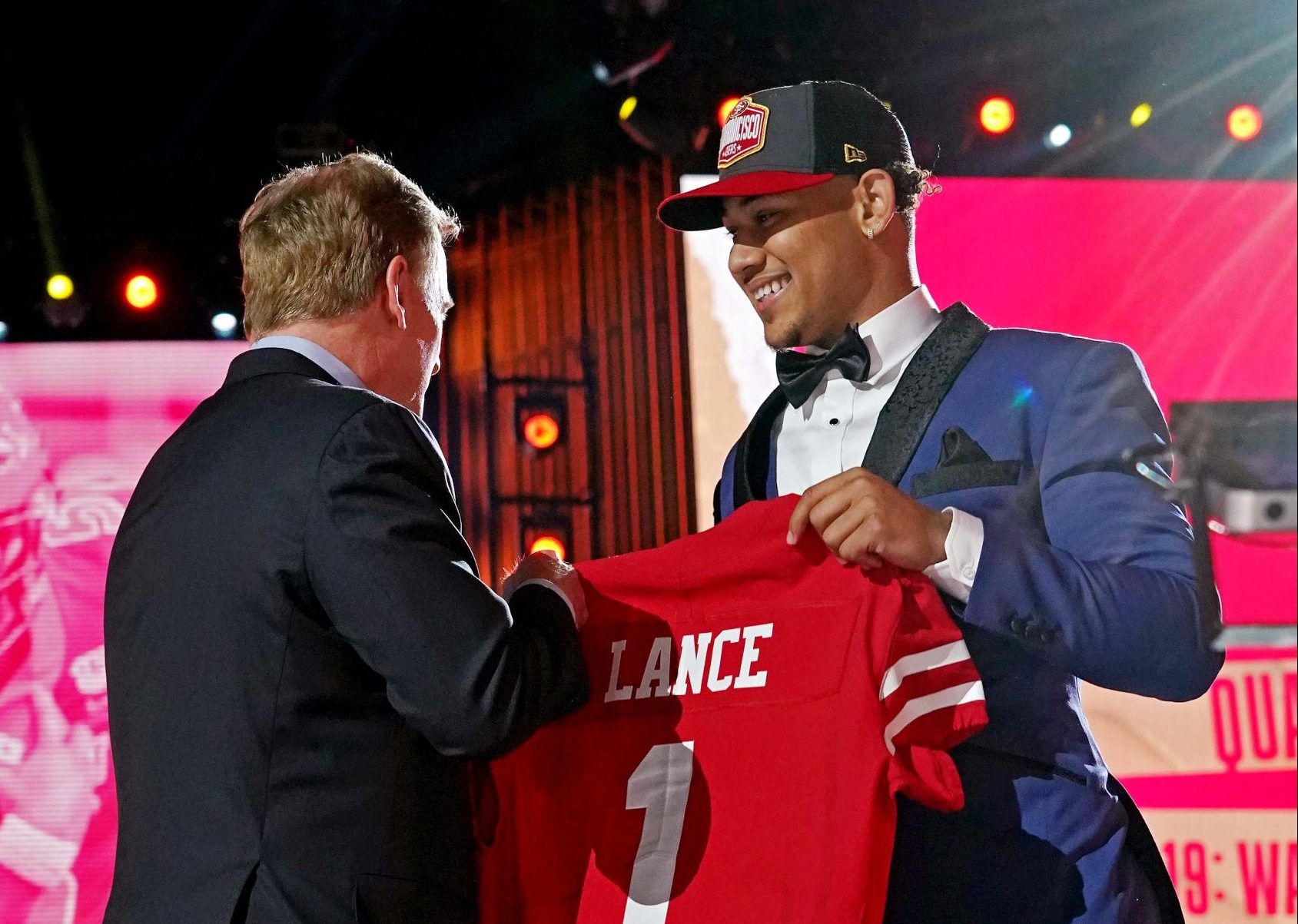 NFL Draft 1st round: QB's Lawrence, Wilson, Lance go 1-2-3