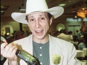 Johnny Crawford in full regalia for the Hollywood Celebrity Show. He starred in The Rifleman.
