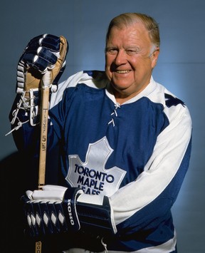 Harold Ballard was never one to shy away from attention. HOCKEY HALL OF FAME/FILE
